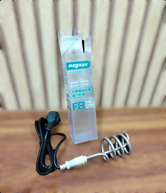 2000W Electric Water Heating Rod – Shockproof, Safe & Portable with Box