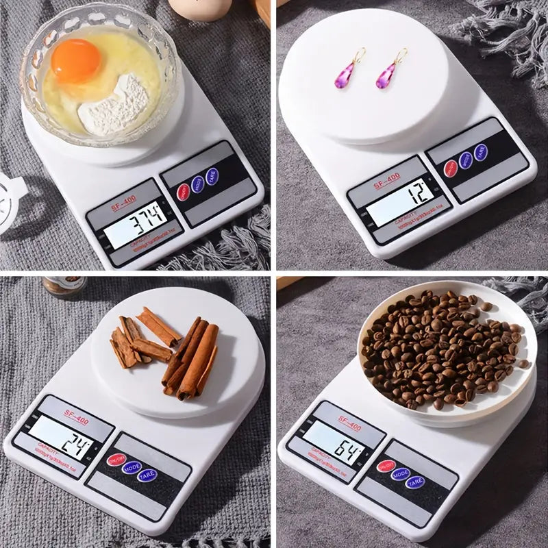Digital Kitchen Weighing Scale | Portable Electronic Food & Cooking Scale