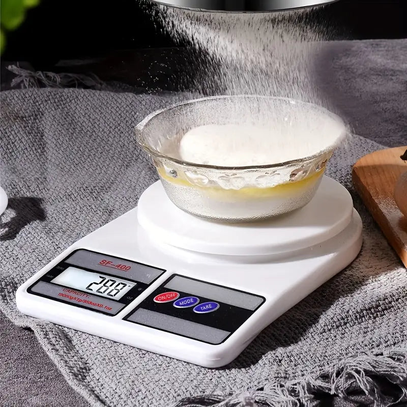 Digital Kitchen Weighing Scale | Portable Electronic Food & Cooking Scale