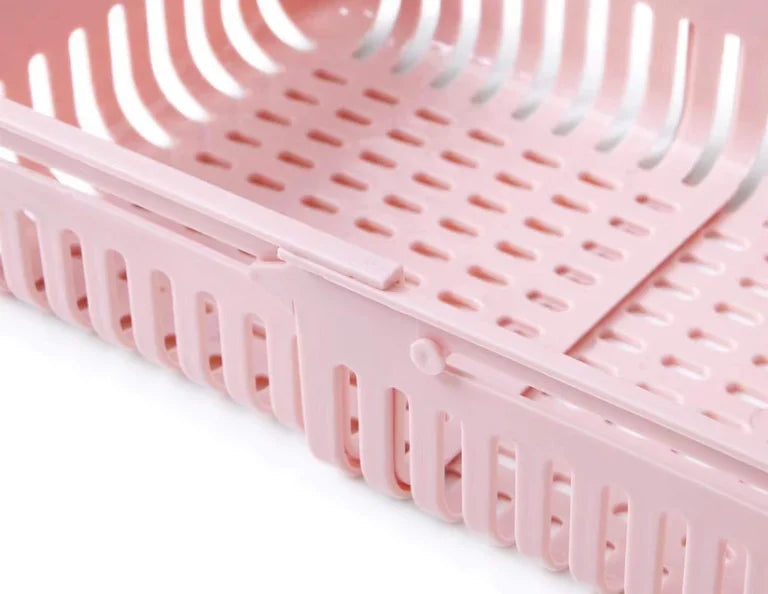 Expandable Fridge Basket for Multipurpose Storage - Random color