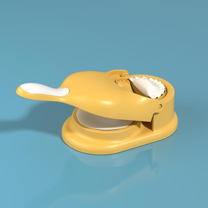 2-in-1 Dumpling & Samosa Maker – Easy Dough Press Kitchen Tool - Random color