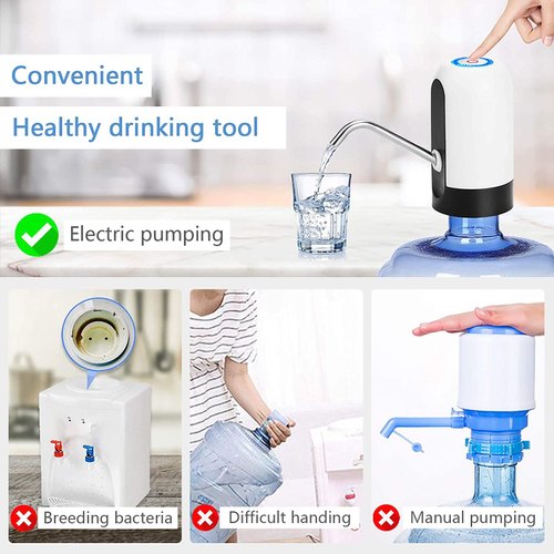 USB Rechargeable Electric Water Dispenser – Portable Automatic Pump