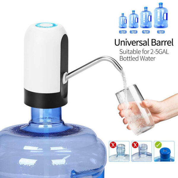 USB Rechargeable Electric Water Dispenser – Portable Automatic Pump