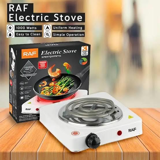 Raf 1000W Electric Hot Plate | Portable Single Burner Stove