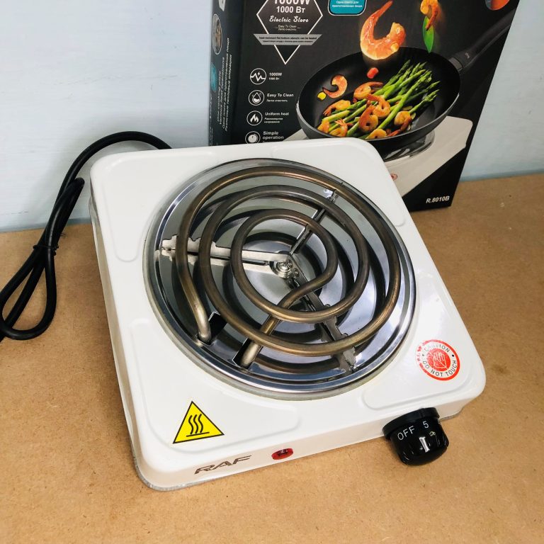 Raf 1000W Electric Hot Plate | Portable Single Burner Stove