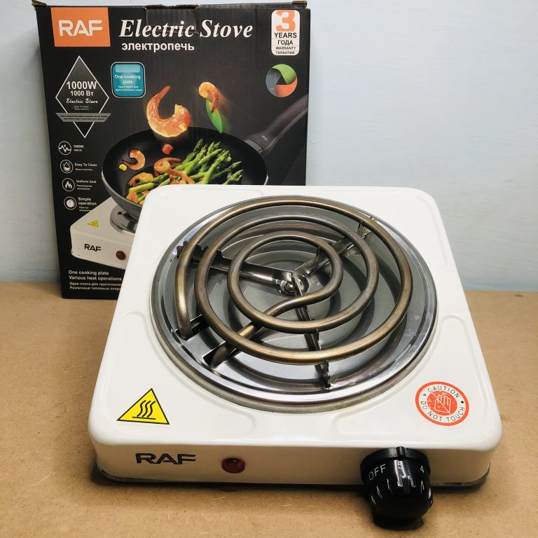Raf 1000W Electric Hot Plate | Portable Single Burner Stove
