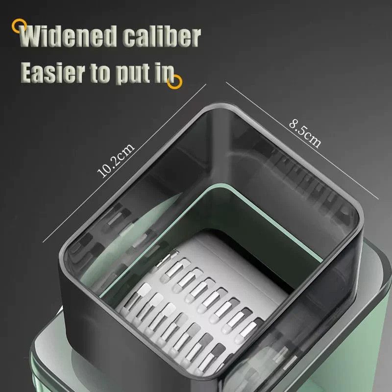 3-in-1 Manual Vegetable Slicer & Cheese Grater | Multifunctional Rotary Chopper & Peeler