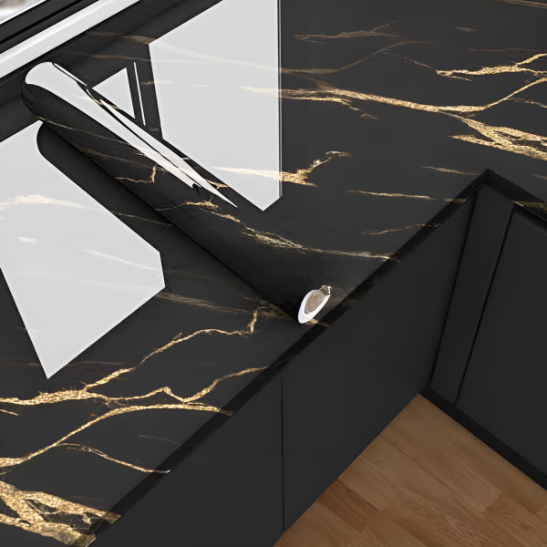 60 X 200 cm Self Adhesive Marble sheet | Water Proof and Heat Resistant
