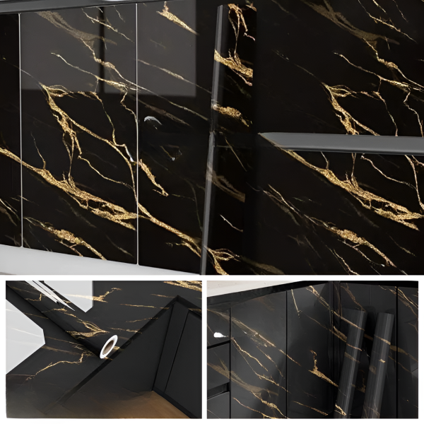 60 X 200 cm Self Adhesive Marble sheet | Water Proof and Heat Resistant