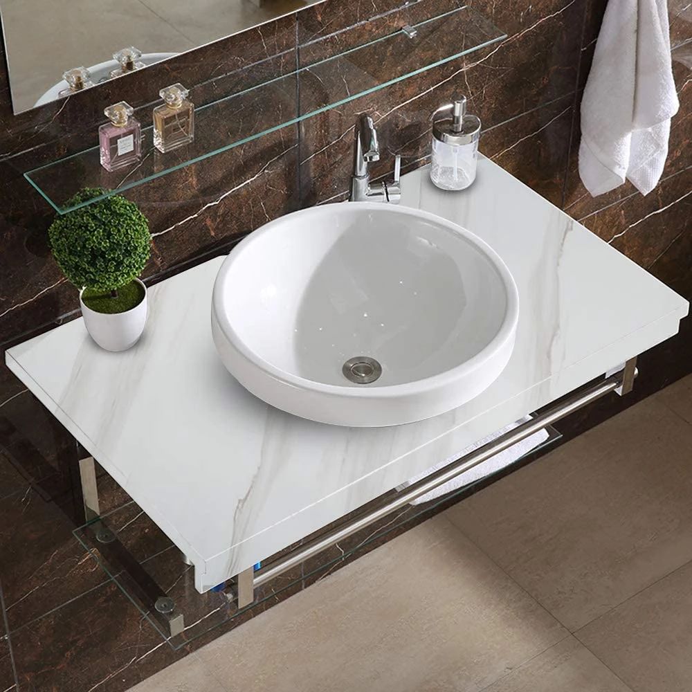 60 X 200 cm Self Adhesive Marble sheet | Water Proof and Heat Resistant