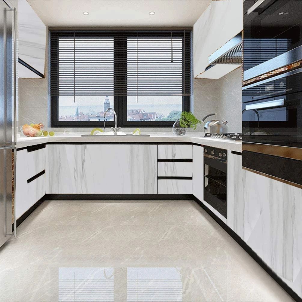 60 X 200 cm Self Adhesive Marble sheet | Water Proof and Heat Resistant