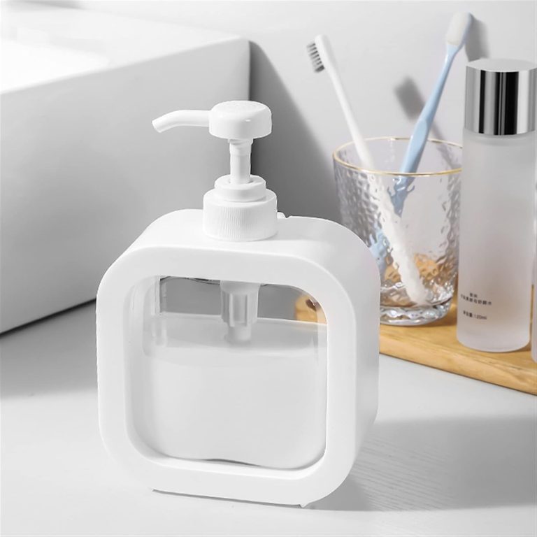 Refillable Soap Dispenser Pump Bottle 500ml for Kitchen & Bathroom