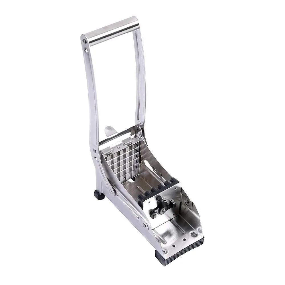 Stainless Steel Potato Cutter | French Fry & Vegetable Slicer Chipper