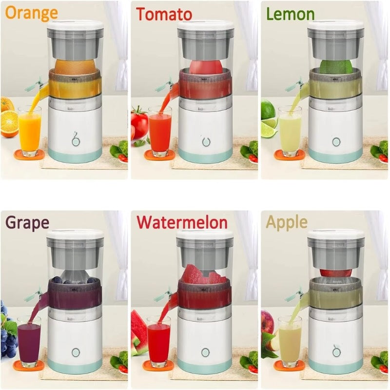 USB Rechargeable Citrus Juicer | Electric Orange & Lemon Squeezer