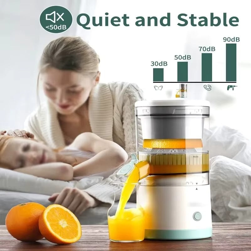 USB Rechargeable Citrus Juicer | Electric Orange & Lemon Squeezer