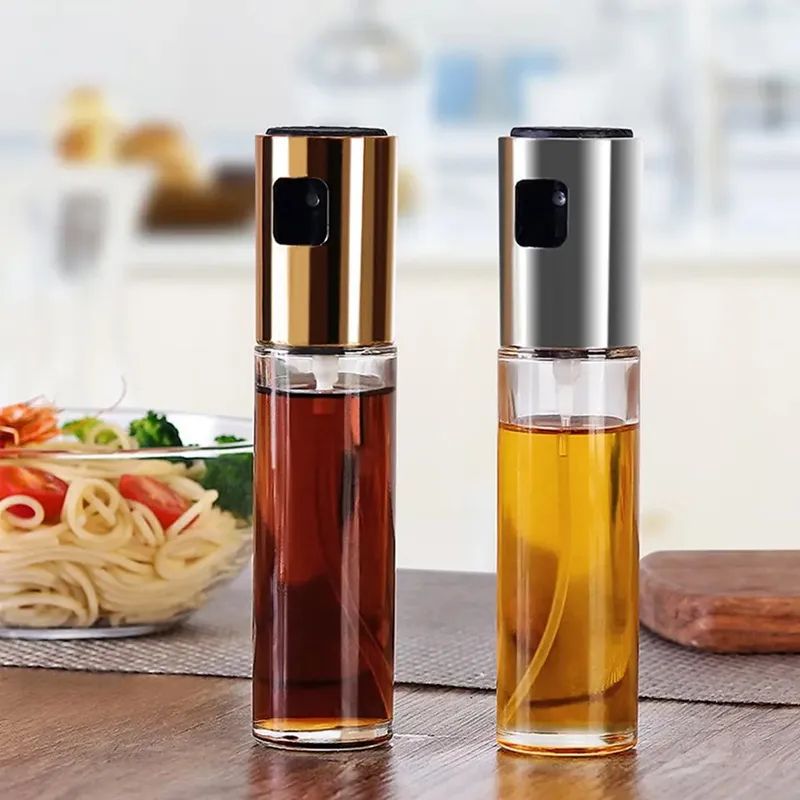 Leak-Proof Olive Oil Sprayer Bottle | Pump Dispenser for Cooking, BBQ & Grilling