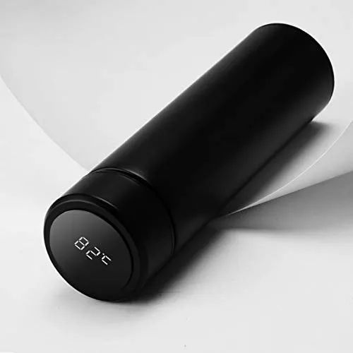 Smart LED Temperature Display Thermos Bottle – Stainless Steel Vacuum Flask