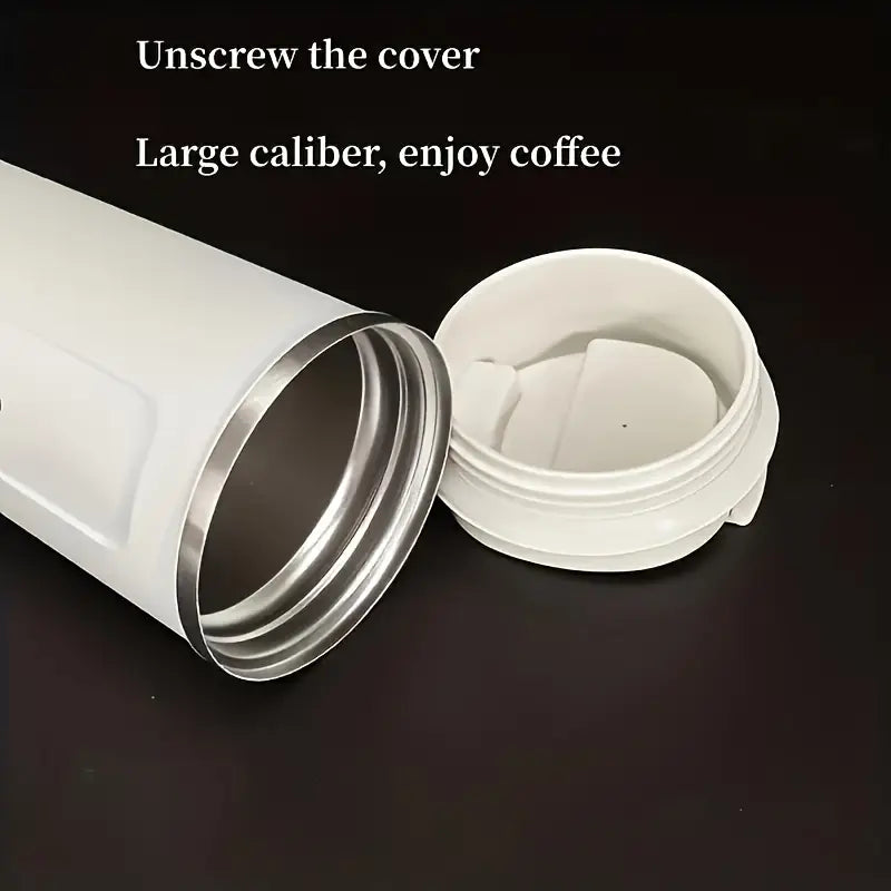 380ml Stainless Steel Vacuum Insulated Coffee Mug | Portable Travel Thermo Cup