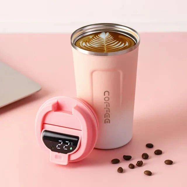 380ml Stainless Steel Vacuum Insulated Coffee Mug | Portable Travel Thermo Cup