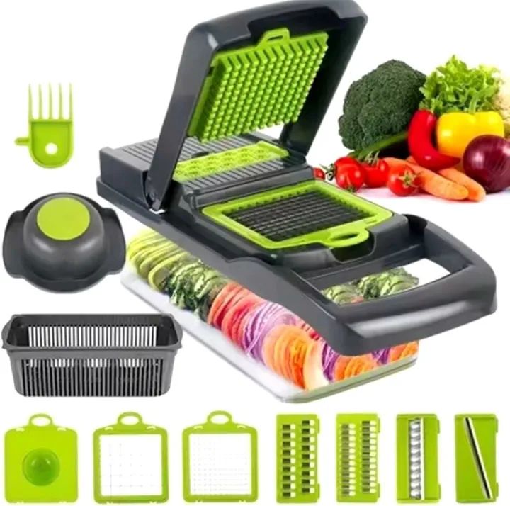 16-in-1 Mandoline Slicer & Vegetable Chopper – Multifunctional Food Cutter