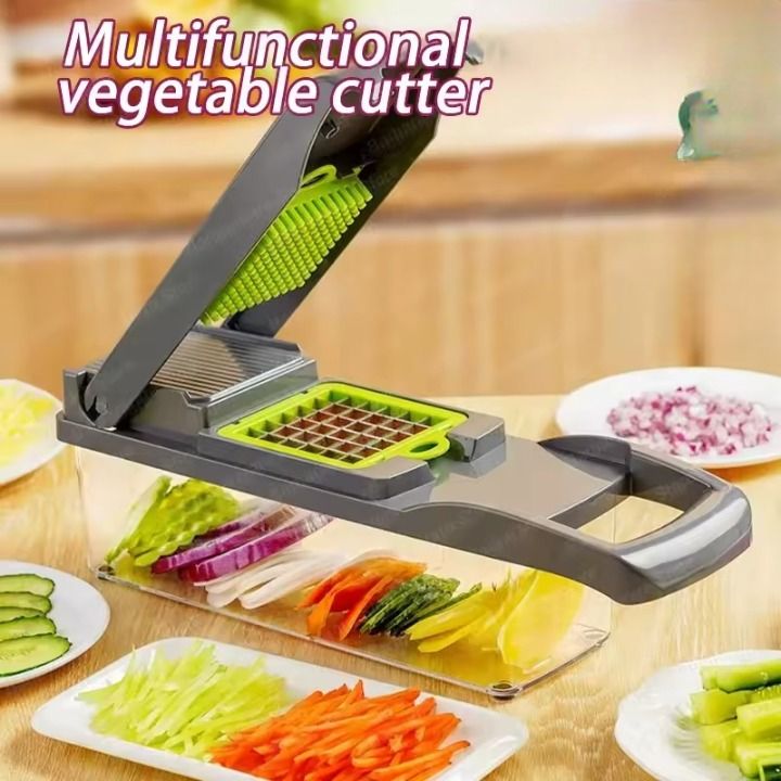 16-in-1 Mandoline Slicer & Vegetable Chopper – Multifunctional Food Cutter