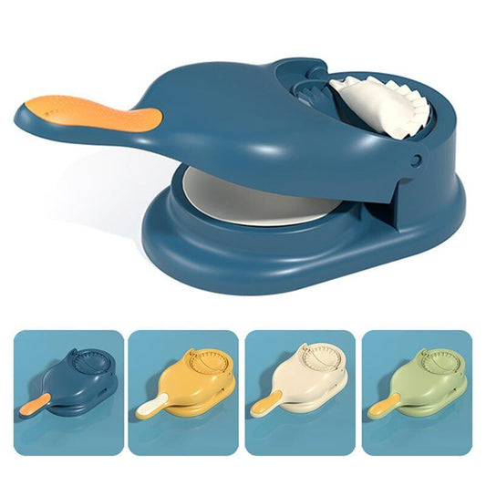 2-in-1 Dumpling & Samosa Maker – Easy Dough Press Kitchen Tool - Random color