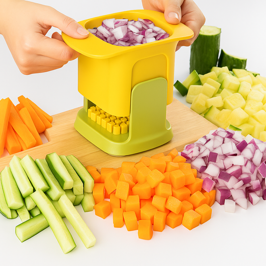 Multifunctional Vegetable Chopper & Slicer | Onion Dicer, Potato & Cucumber Cutter, Kitchen Tool