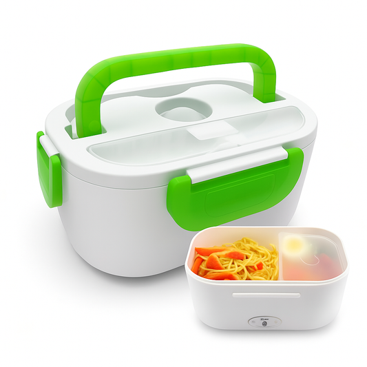 Portable Electric Lunch Box Food Warmer | Heated Meal Container (Random Color)
