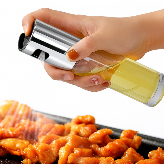 Leak-Proof Olive Oil Sprayer Bottle | Pump Dispenser for Cooking, BBQ & Grilling