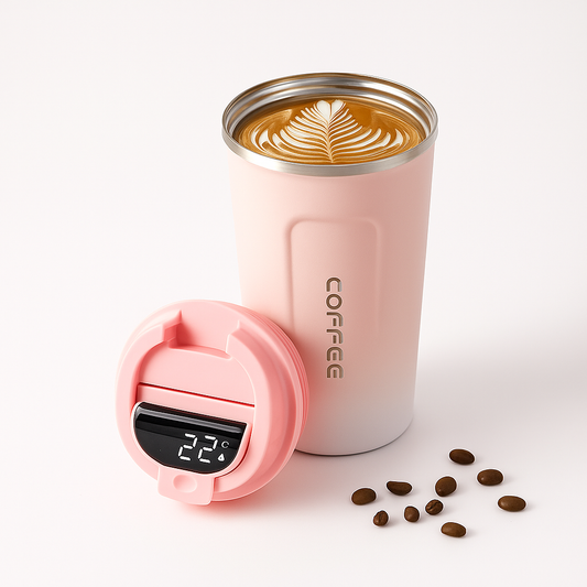 380ml Stainless Steel Vacuum Insulated Coffee Mug | Portable Travel Thermo Cup